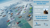 FAI World Wingsuit Record 2021 - Training Camp - 16 au 18 avril 2021